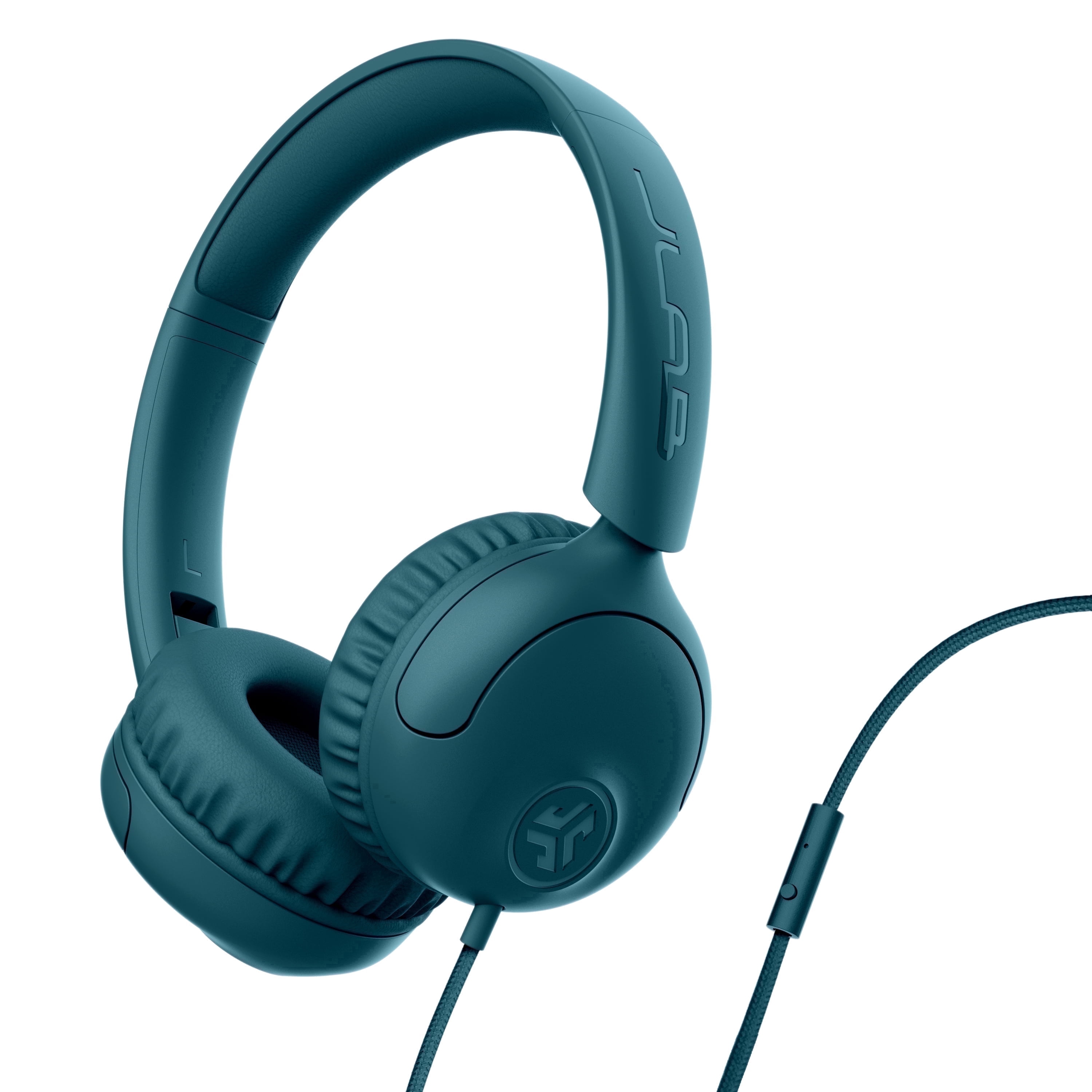 JLab Studio 2 Wired Headphones, Mint, Cloud Foam Comfort, Foldable