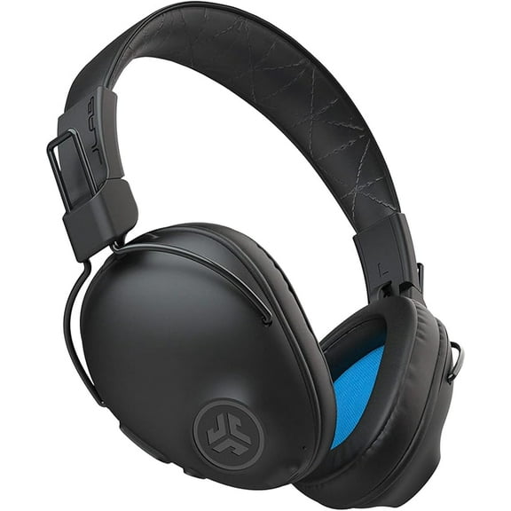 Pre-Owned JLab Studio Pro Wireless Over-Ear Headphones, Black, 50+ Hour Bluetooth 5 Playtime, EQ3 Sound, Ultra-Plush Faux Leather & Cloud Foam Cushions, Track and Volume Controls