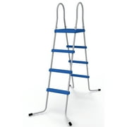 JLeisure 29R146 48-Inch 3-Step Platform Ladder for Above Ground Swimming Pool