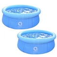 thumbnail image 1 of JLeisure 5.5 Ft Prompt Set Inflatable Backyard Swimming Pool (2 Pack), 1 of 6
