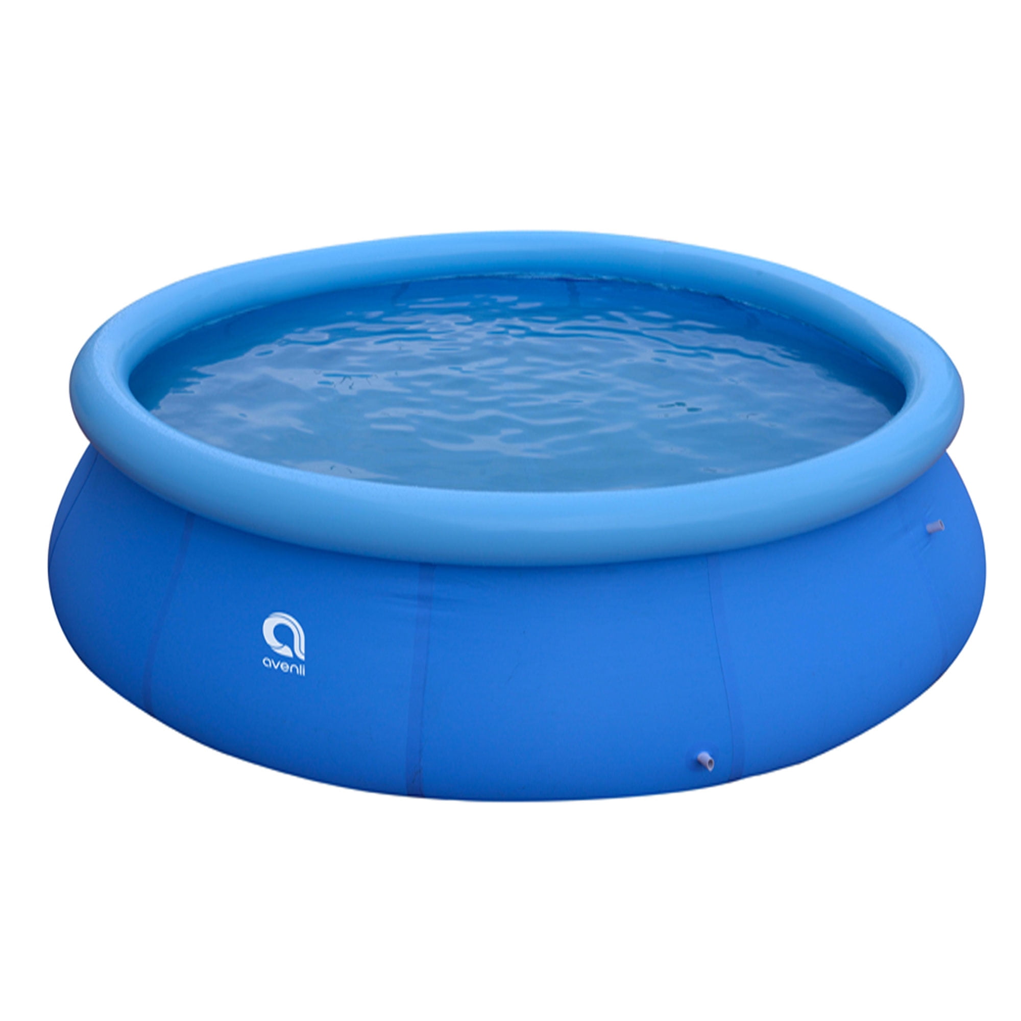 JLeisure Avenli 17808 12 Ft x 30" Prompt Set 2-3 Person Inflatable Outdoor Kids Swimming Pool