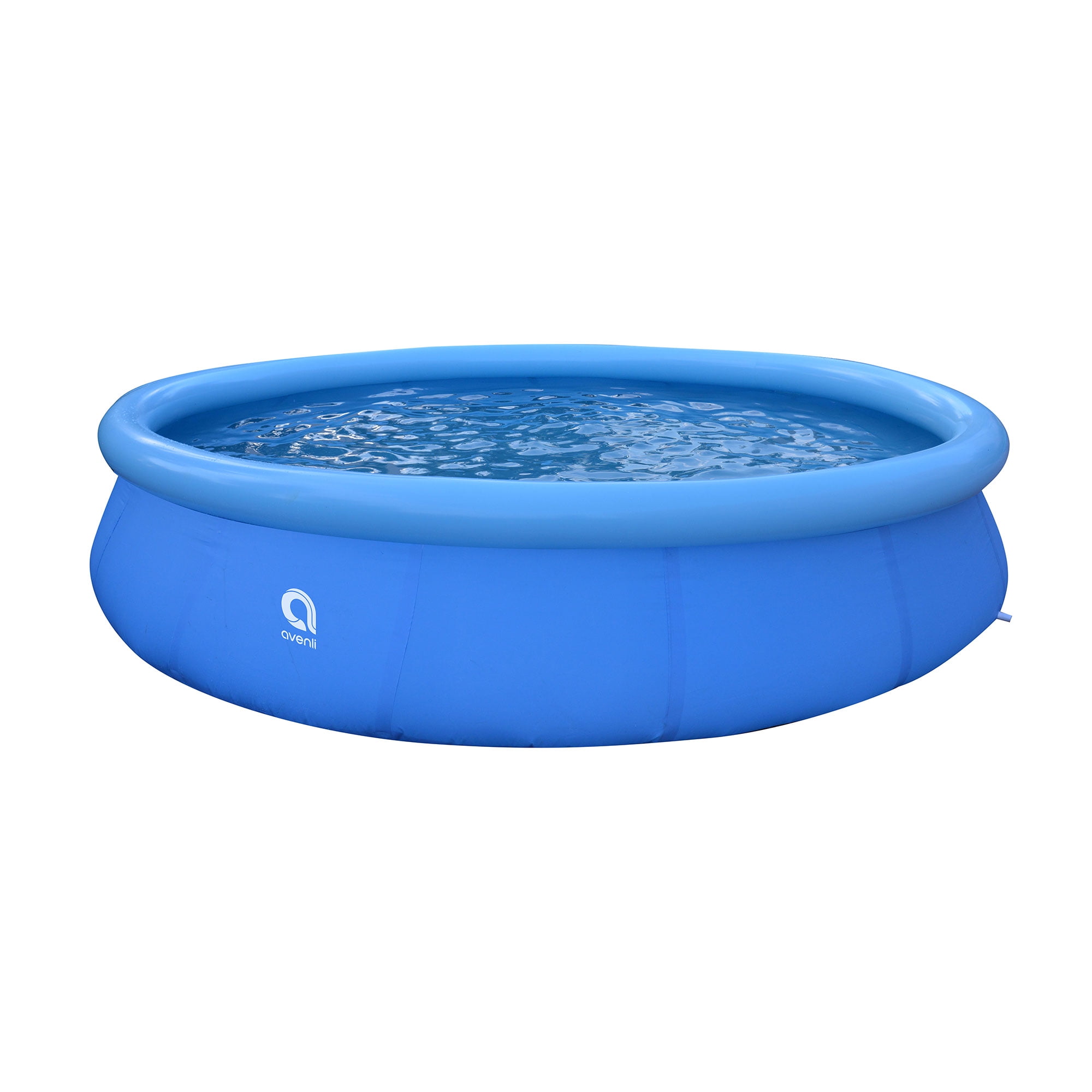 JLeisure Avenli 17811US 15' x 36" Prompt Set 2-3 Person Inflatable Outdoor Kids Swimming Pool, Blue