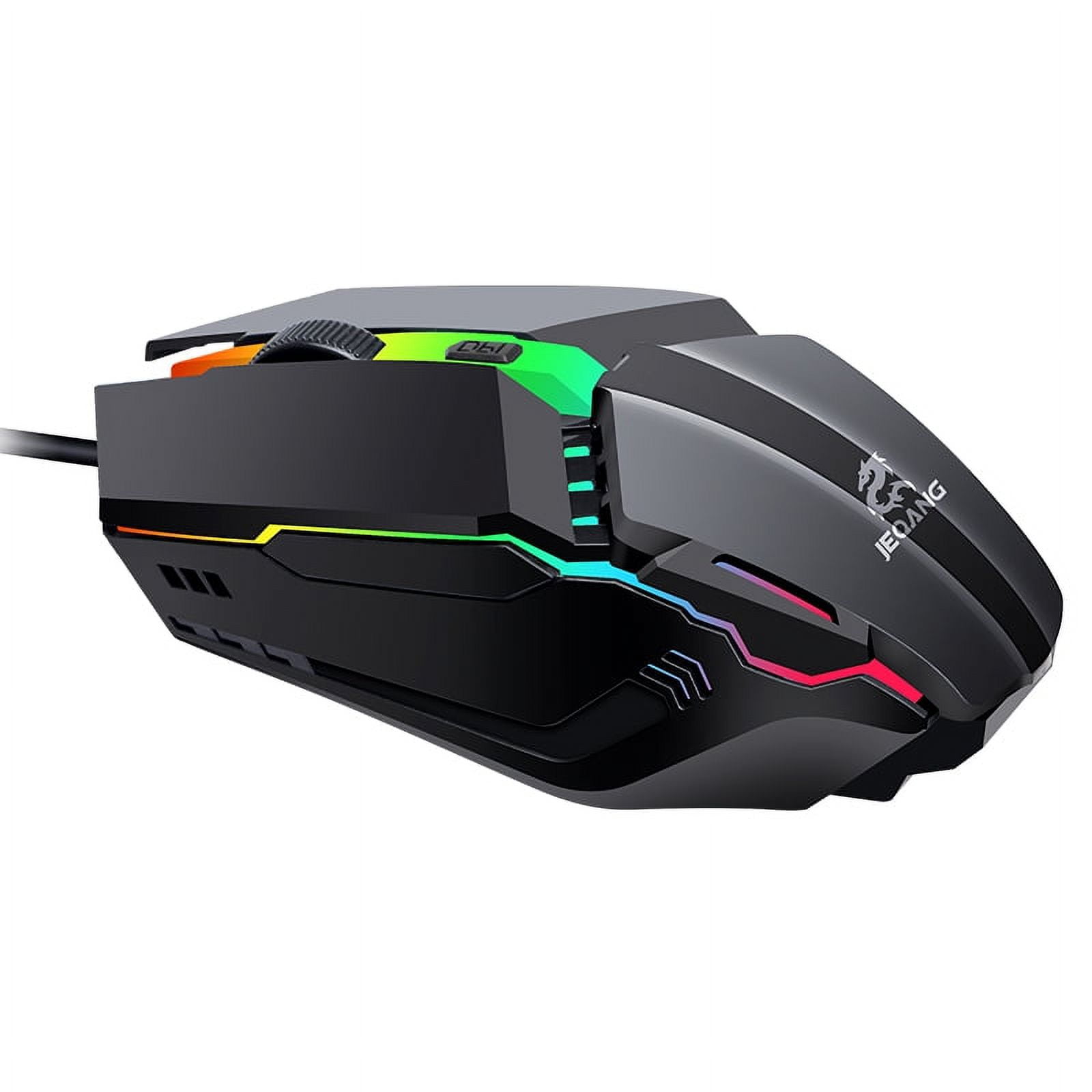 JM-530 USB Wired Gaming Mouse 1600DPI Adjustable Backlight Laptop Desktop  Mice Office Notebook Mice Mouse Pro Gamer 