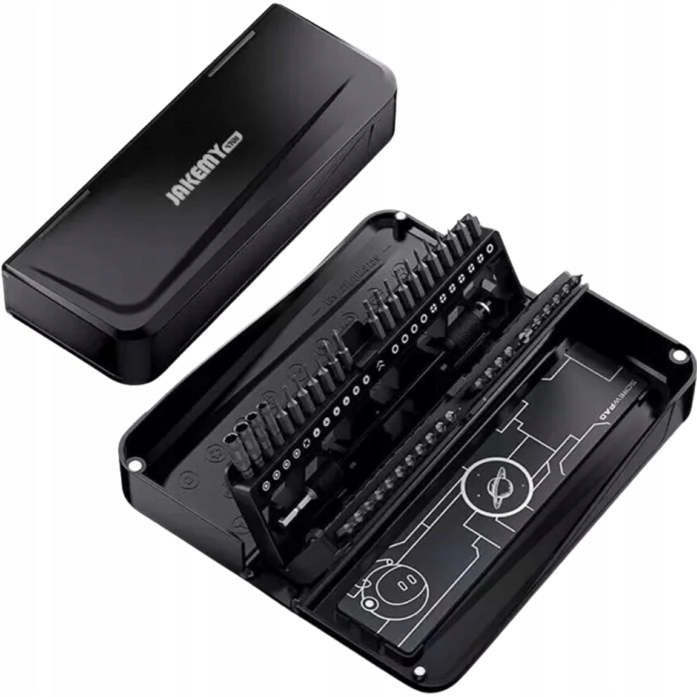 JM-8180 47-piece Mini Precision Hand Screwdriver Set Maintenance Tools