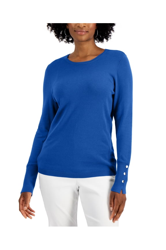 Button Sleeve Sweater Northern Lights XS