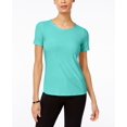 thumbnail image 1 of JM Collection Jacquard T-Shirt Pacific Aqua XL, 1 of 1