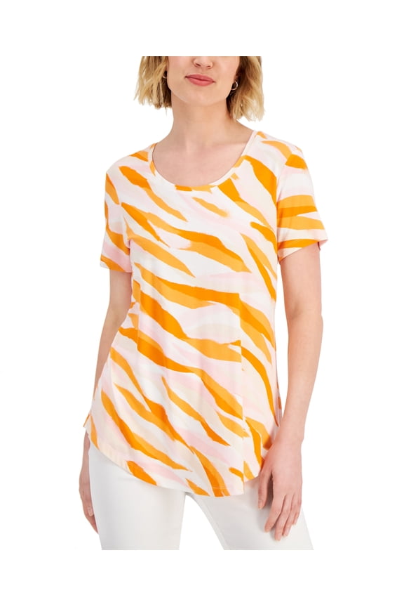 Petite Lagoon Ripple Top Bright Tang Combo PM