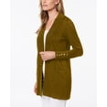thumbnail image 1 of JM Collection Petite Open-Front Cardigan Maple PXL, 1 of 1