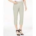 thumbnail image 1 of JM Collection Petite Pull On Capri Pants Stonewall PXS, 1 of 1