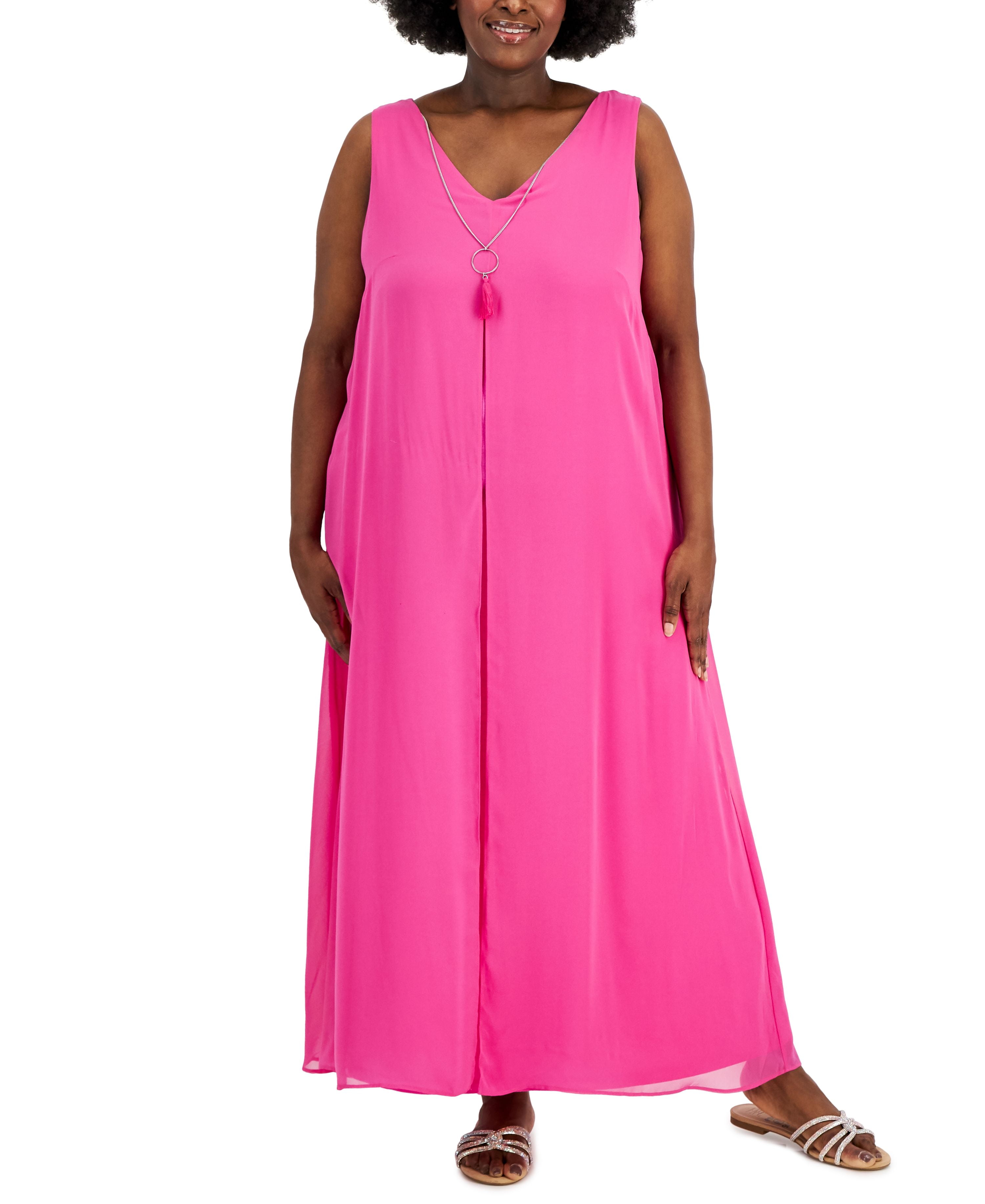 knee length dresses for ladies Better Than I Imagined Beige Palm Leaf Print Chiffon Maxi Dress main image 1