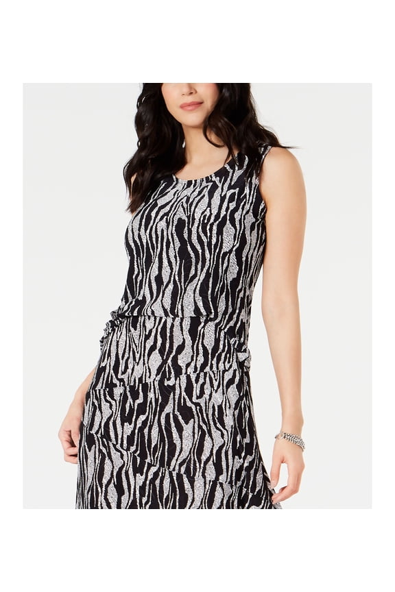 Printed Jacquard Tank Top Tectonic Stripe S