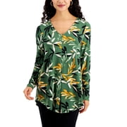 JM Collection Printed Tunic Pickled Combo S