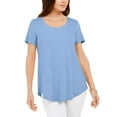 thumbnail image 1 of JM Collection Scoop Neck T-Shirt Dutch Canal L, 1 of 1