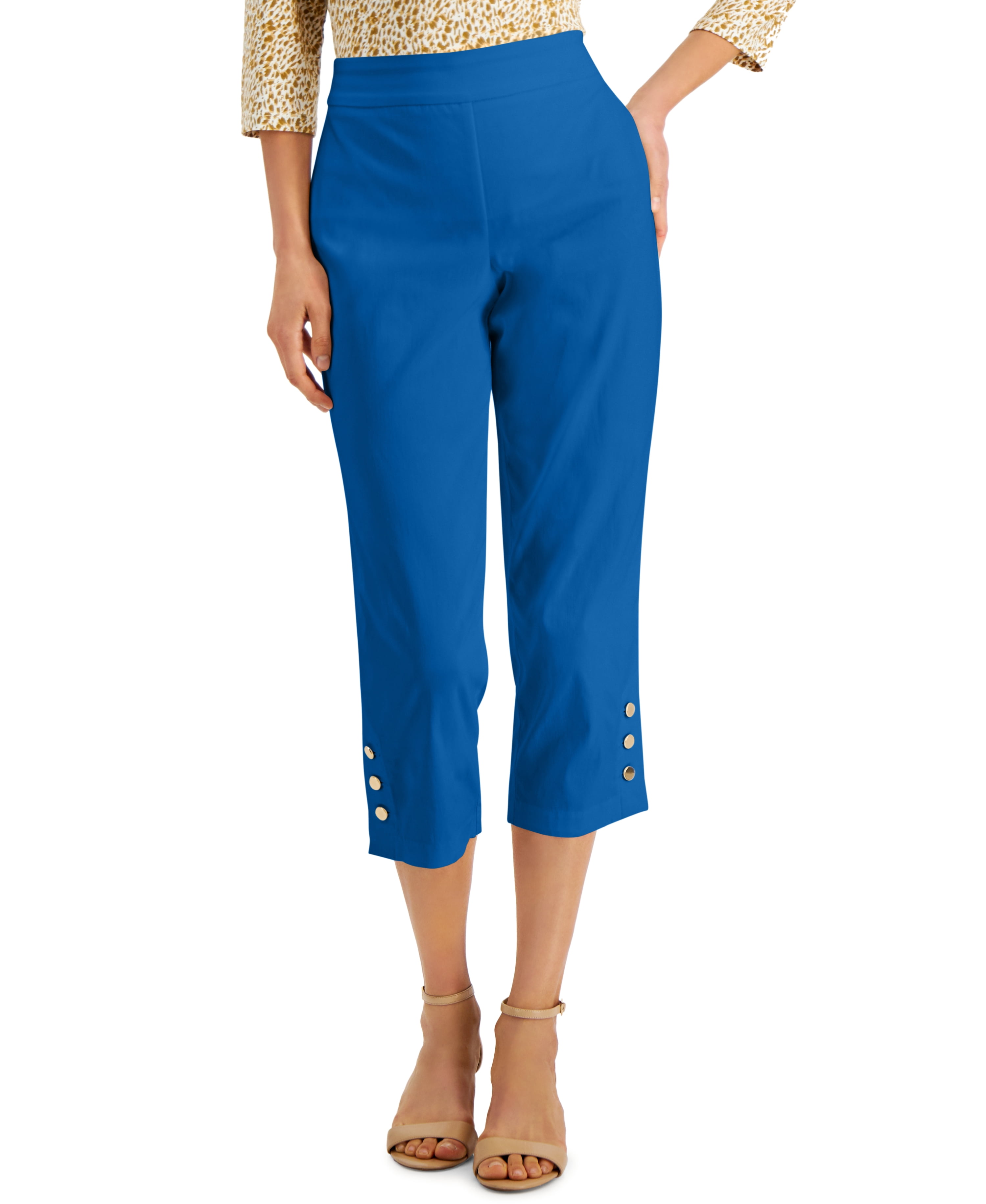 KARL LAGERFELD PARIS Zip-Detail Pull-On Pants - Walmart.com