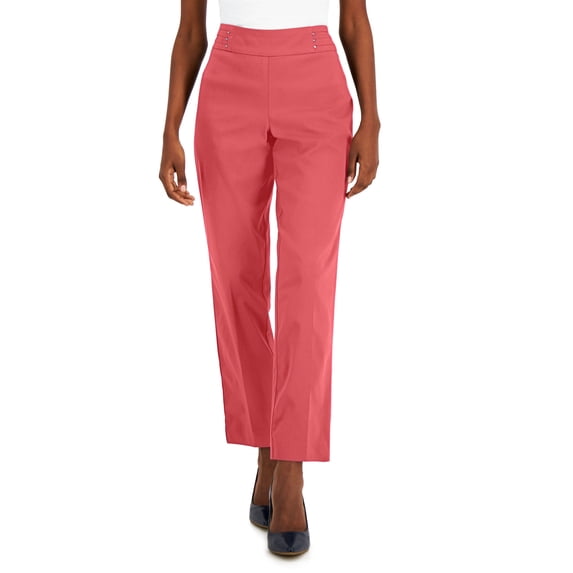 JM Collection Studded Pull On Pants Starfish PXL-S