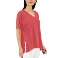 thumbnail image 1 of JM Collection Vented Hem Tunic Starfish M, 1 of 1