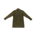 thumbnail image 1 of JM Collection Women's Open-Front Cardigan Green Size XX-Large, 1 of 3
