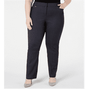 JM Collection Plus Size Slim Leg Pants Waverly Denim 24W