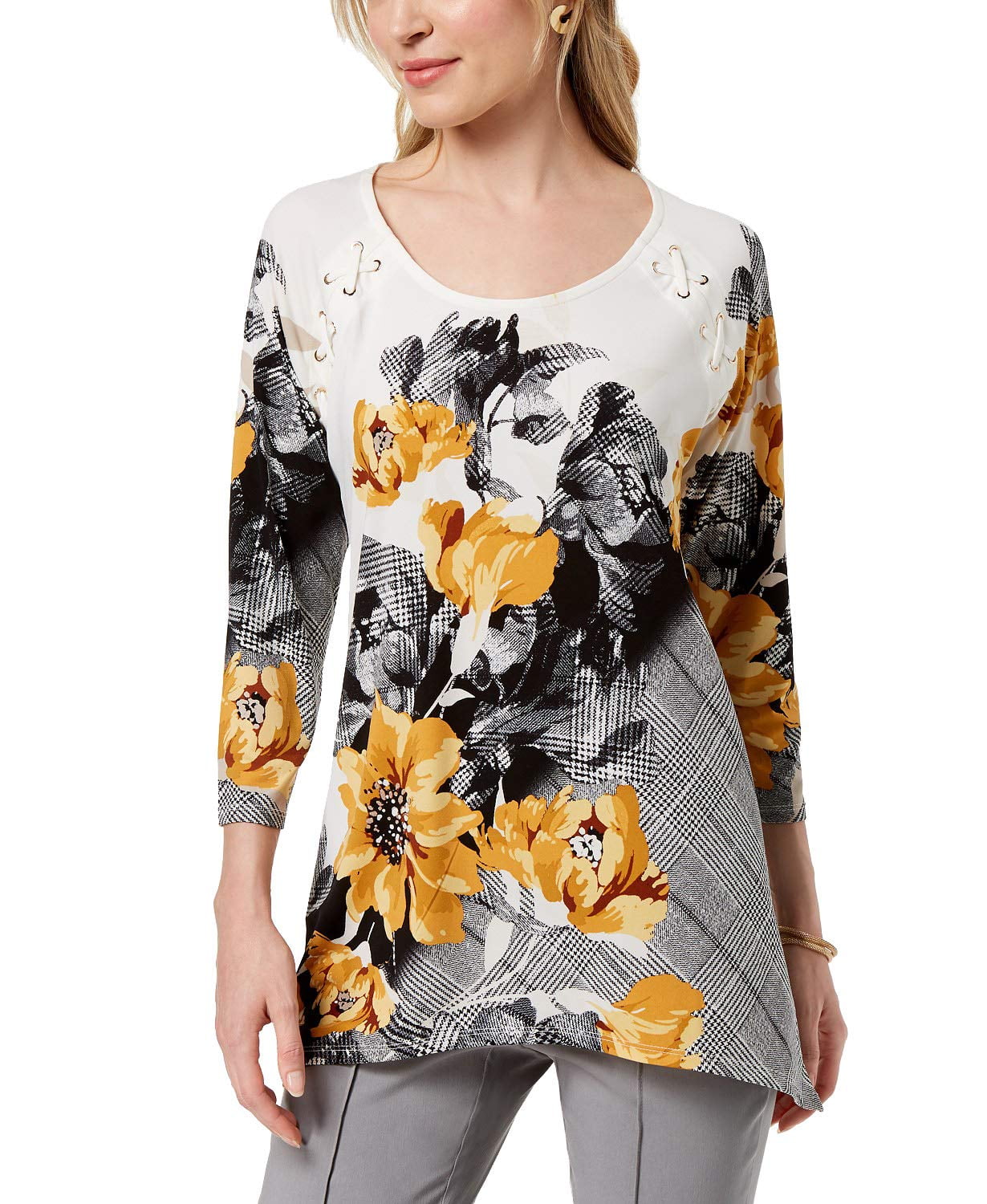 jm collection tunic tops