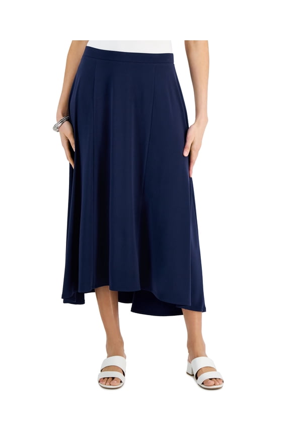 Womens Midi Skirt Intrepid Blue M