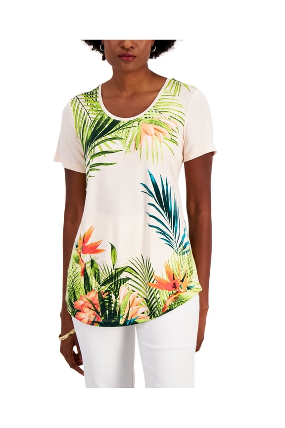Womens Oasis View Top Bright Tangelo Combo XL