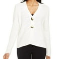 thumbnail image 1 of JM Collection Womens Two Button Cardigan Sweater;XX-Large, 1 of 3