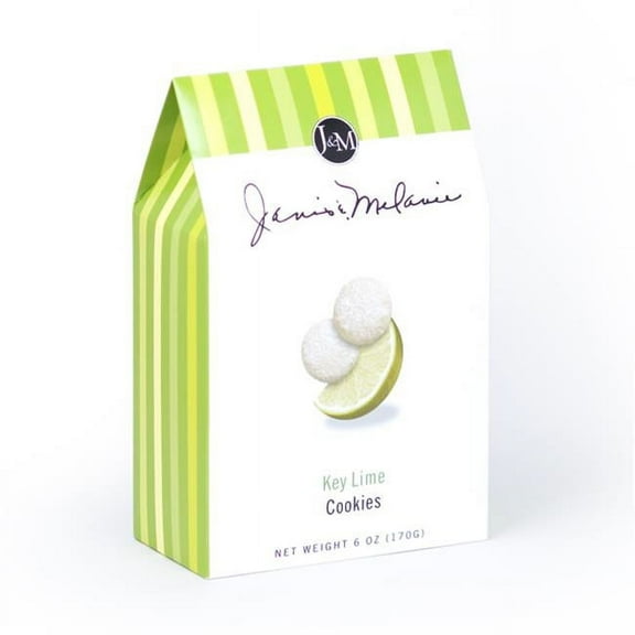 J&M Foods Key Lime OIF8Cookies, 6 Ounce