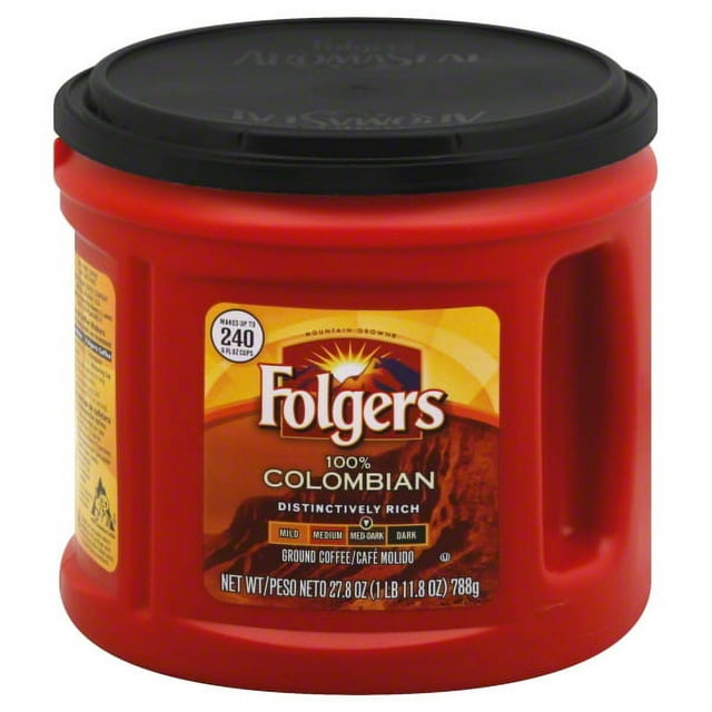 JM Smucker Folgers Coffee, 27.8 oz