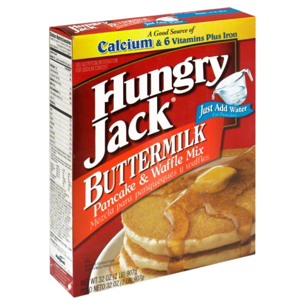 JM Smucker Hungry Jack Pancake & Waffle Mix, 32 oz