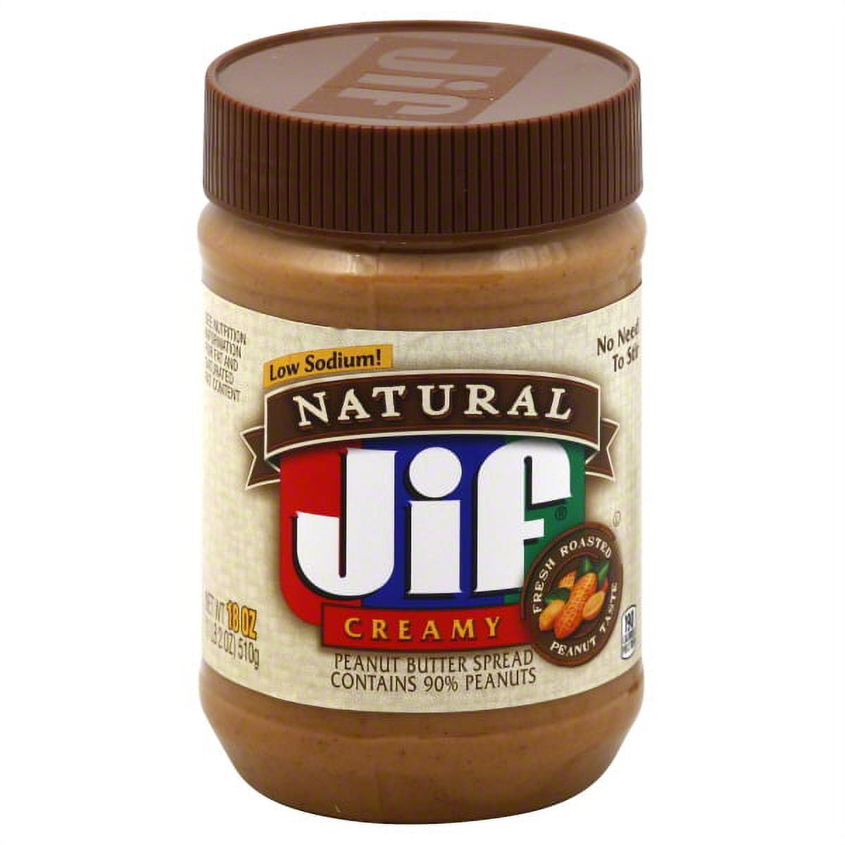 JM Smucker Jif  Peanut Butter Spread, 18 oz