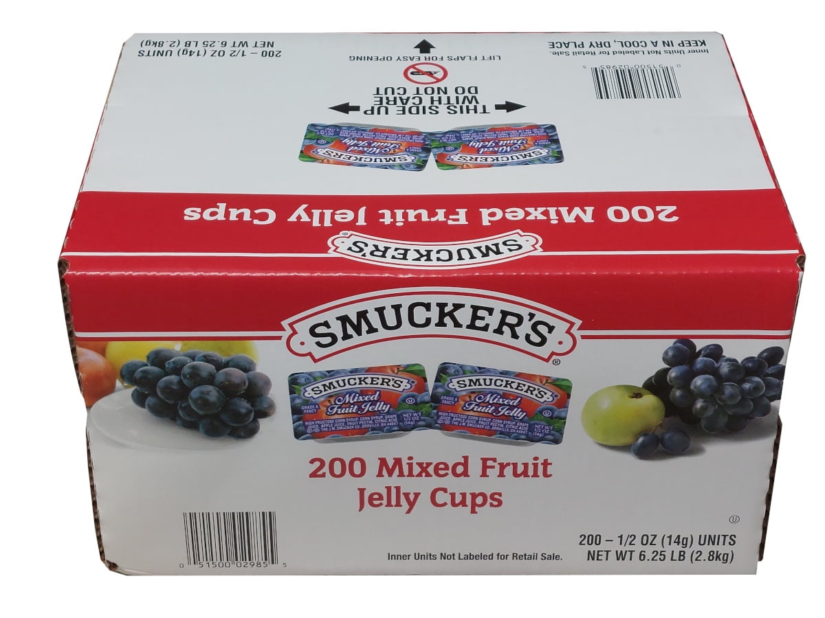 JM Smucker Smuckers  Jelly Cups, 200 ea