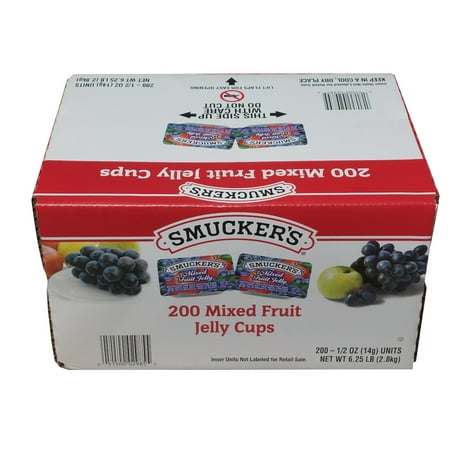 JM Smucker Smuckers Jelly Cups, 200 ea