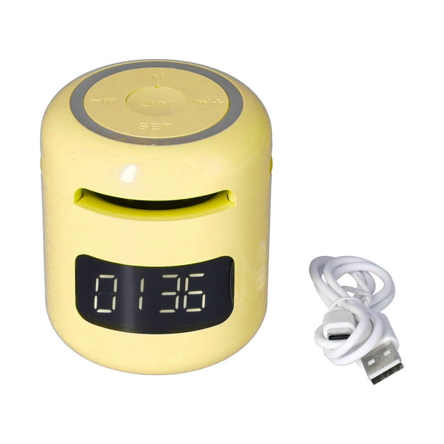JM01 BT Clock Speaker Multifunctional Adjustable Portable BT Clock