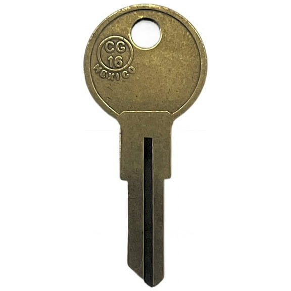 JMA CHI-12DE Key blank, Chicago CG16 (50-Pack)