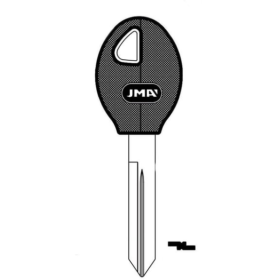 JMA DAT-20.P Key blank Replacement for Nissan DA37P (5-Pack)