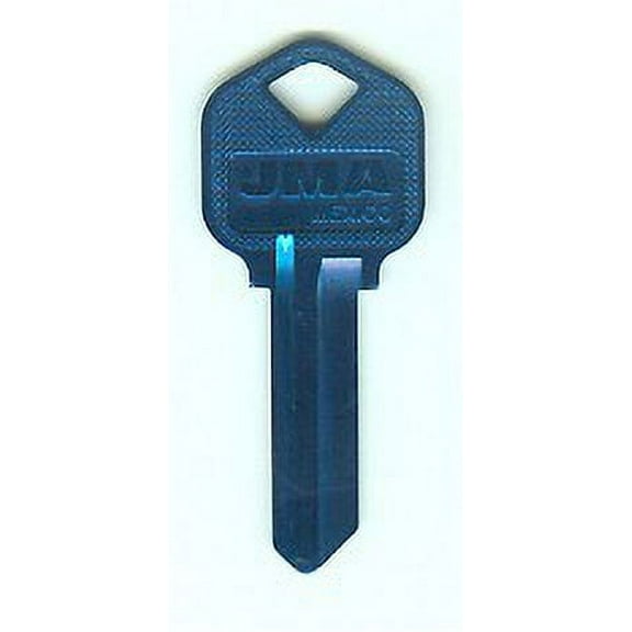 JMA KWI-1AL.DB Key blank Replacement for Kwikset KW1 Dark Blue (10-Pack)