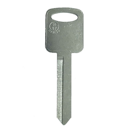 JMA Replacement Uncut Key Blank for Ford Mercury - H67 - FO-8DE (10 Pack)