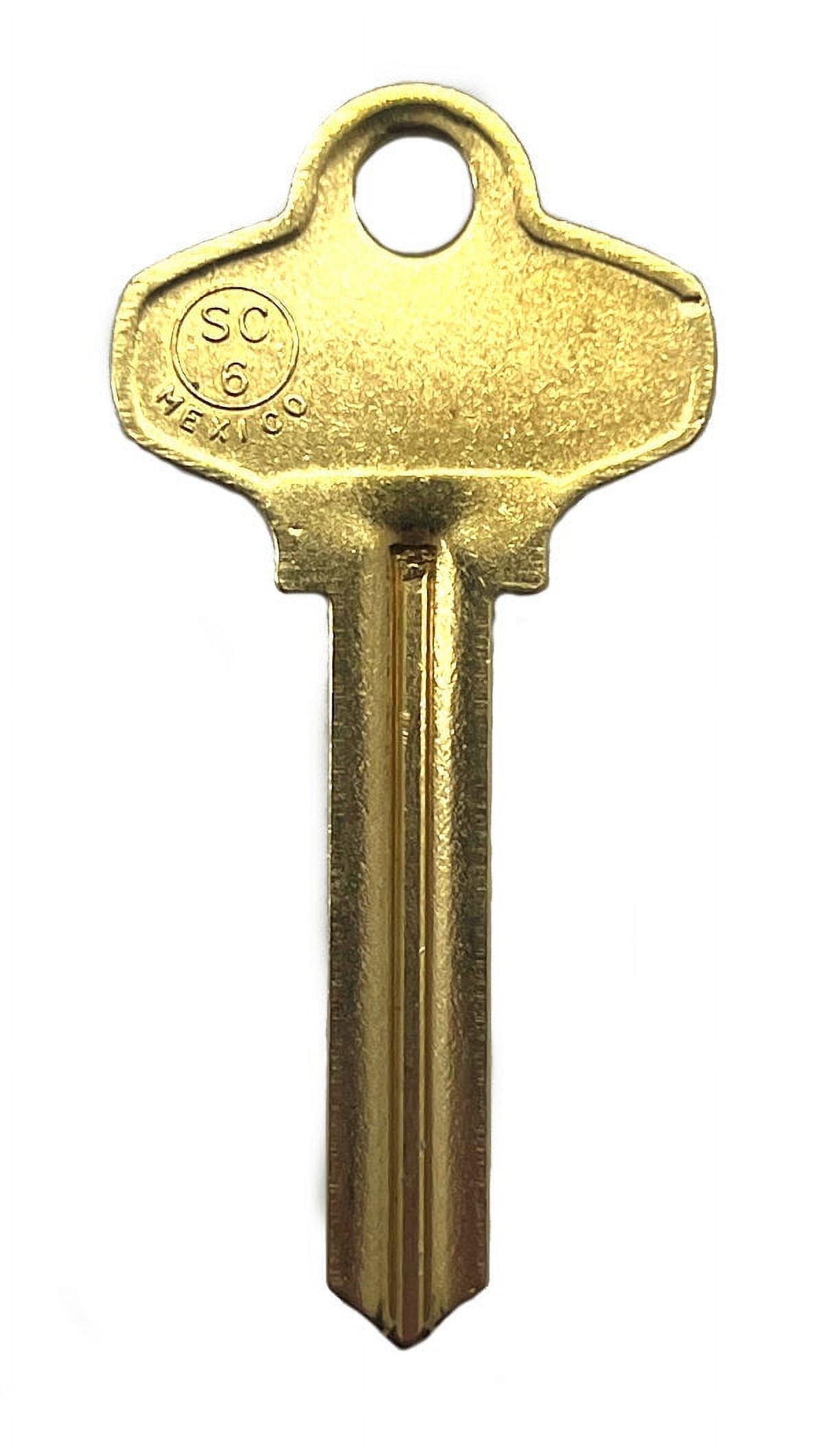 Sc6 Key Config JMA SLG-1E Key, Schlage SC6 (50-Pack) - Walmart.com