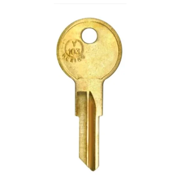JMA YA-54DE / K1122B / Y103 / IN25 Bargman Yale Key Blank RV Motorhome Key