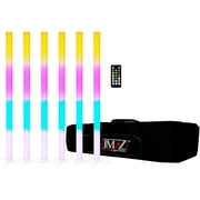 JMAZ الإضاءة JZ2006 غالاكسي ثلاثي اللون LED أنبوب الخفيفة - حزمة من 6