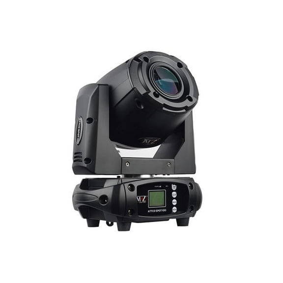 JMAZ Lighting JZ3009 Attco 100 Spot 75W LED Moving Head Spot with Prism Light