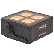 MAD PAR 4IP of Battery-Powered Uplights 6-Pack With Molded Case