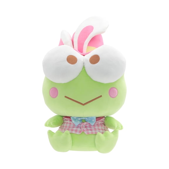 Sanrio Keroppi Jumbo 15.5-inch Plush Toy with Easter Bunny Ears