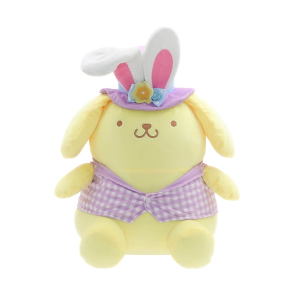 Sanrio Pompompurin Jumbo 13.5-inch Plush Toy with Easter Bunny Ears
