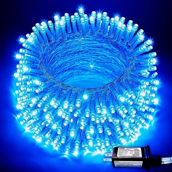 JMEXSUSS 200 LED String Lights Indoor Outdoor Clear Wire, Connectable Warm White Christmas Lights for Bedroom, 66 Ft Twinkle Fairy Classroom Light Plug in for Home Wedding Tree Yard Patio Decor