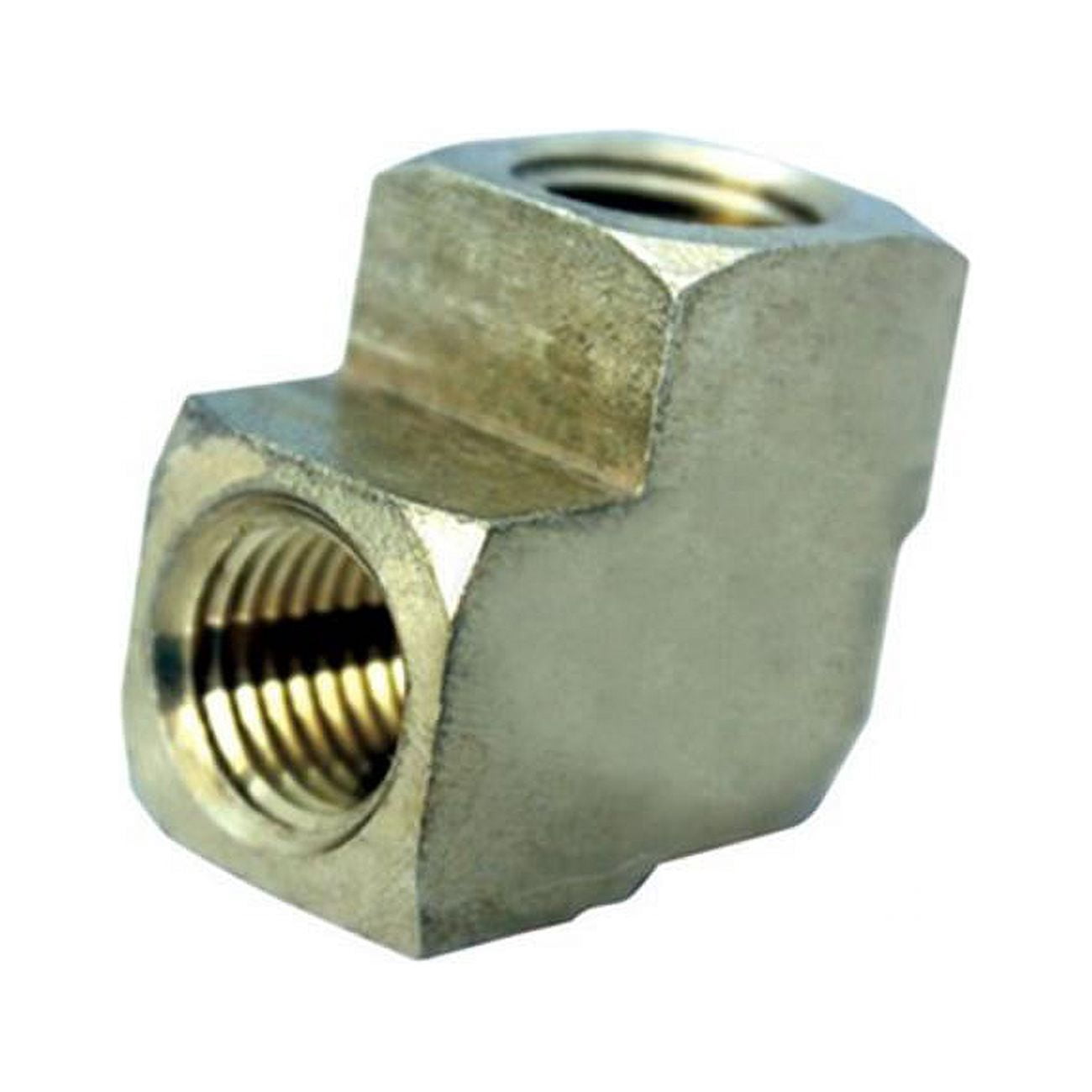 JMF 4505483 0.75 FPT x 0.75 in. FPT Yellow Brass Lead Free 90 Deg. Elbow Compression