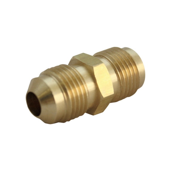 JMF Company 5/16 in. Flare X 5/16 in. D Flare Brass Union