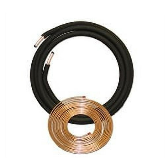 JMF 7/8" x 35' HVAC Straight End Copper Lineset Line Set