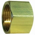 thumbnail image 1 of Jmf Compression Nut 1/2 " Yellow Brass Bagged 400 Psi Pack of 4, 1 of 2