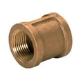 thumbnail image 1 of Jmf 4506903 Company 1/2 In. Fpt T X 1/2 In. D Fpt Brass Coupling, 1 of 2